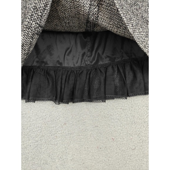 Elie Tahari Skirt Womens 12 Black Multi Judy‎ Wool Blend Neiman Marcus Exclusive - Picture 11 of 14